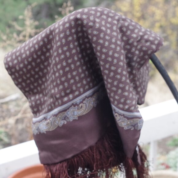 Vintage 100% Italian Scarf By Dion - Picture 4 of 4